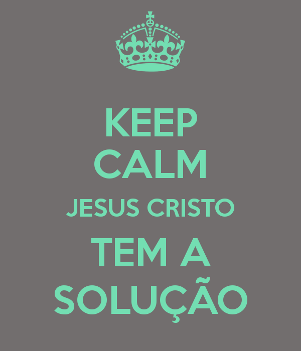Cristo é a única solução; não há outra. cristo tem a solução