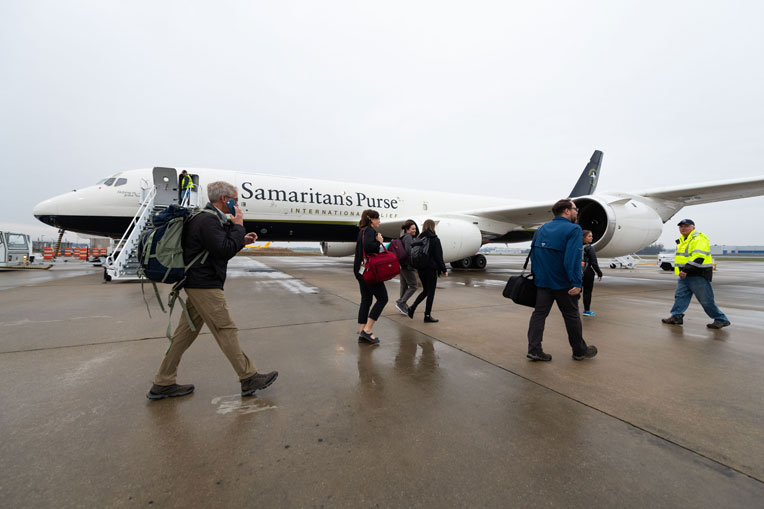 Aeronave da Bolsa do Samaritano