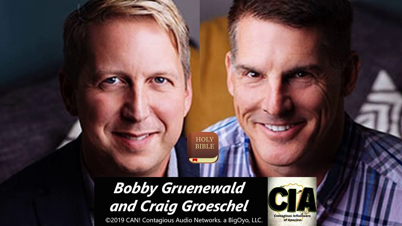 Bobby_Gruenewald (à esquerda) e_Craig_Groeschel (à direita)