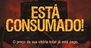 Se a obra salvadora que Cristo fez está consumada, como achas que podes acrescentar alguma coisa? Crê somente, profundamente agradecido.