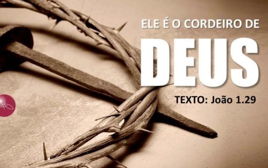 Cristo é o Cordeiro de Deus que tira o pecado do mundo EleeocordeirodeDeus