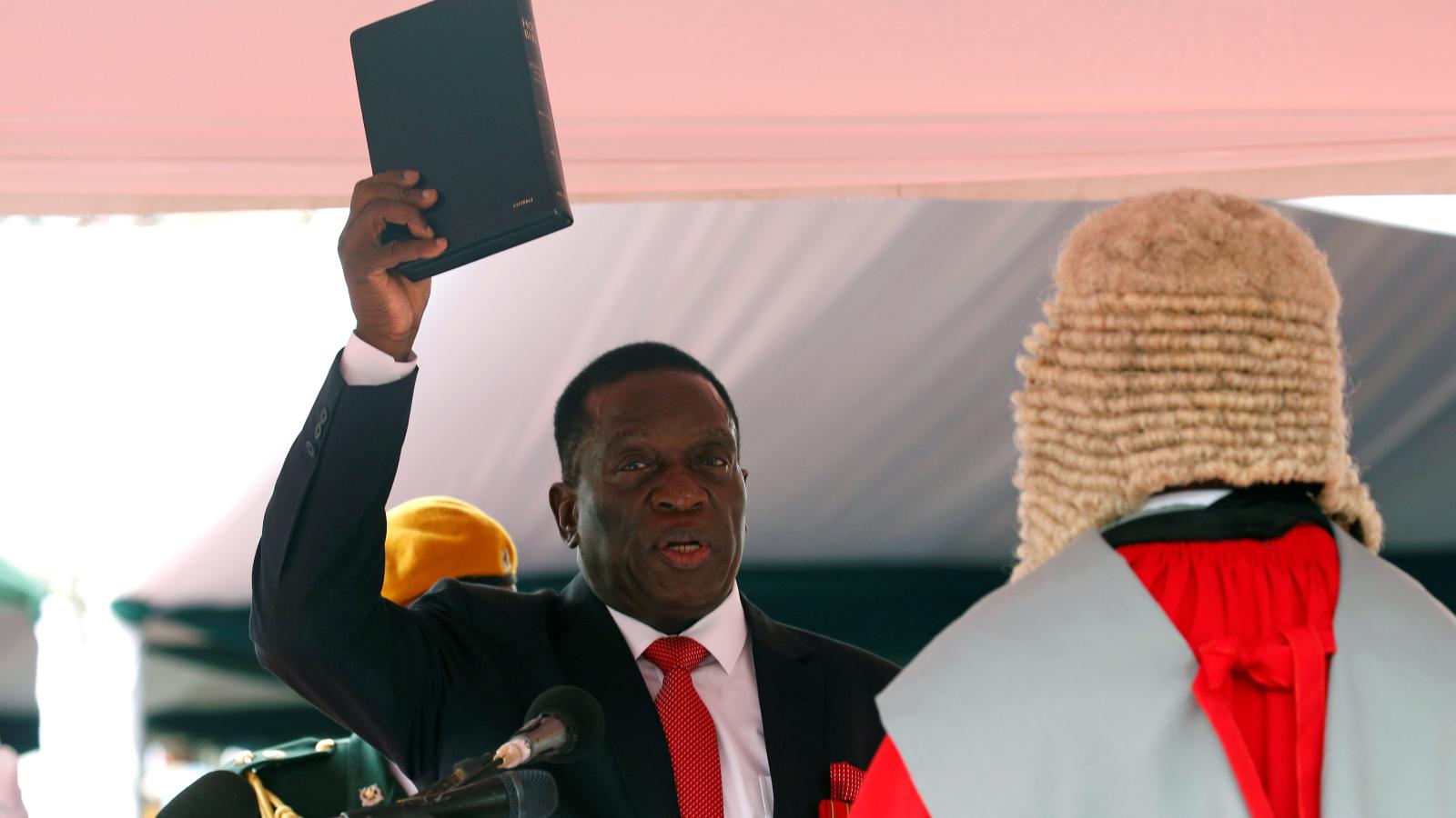 Emmerson Mnangagwa, Presidente do Zimbábue