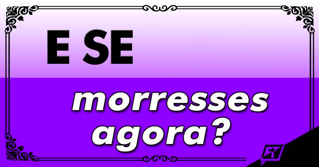 Já creste em Cristo como teu único Salvador? Fá-lo já!!