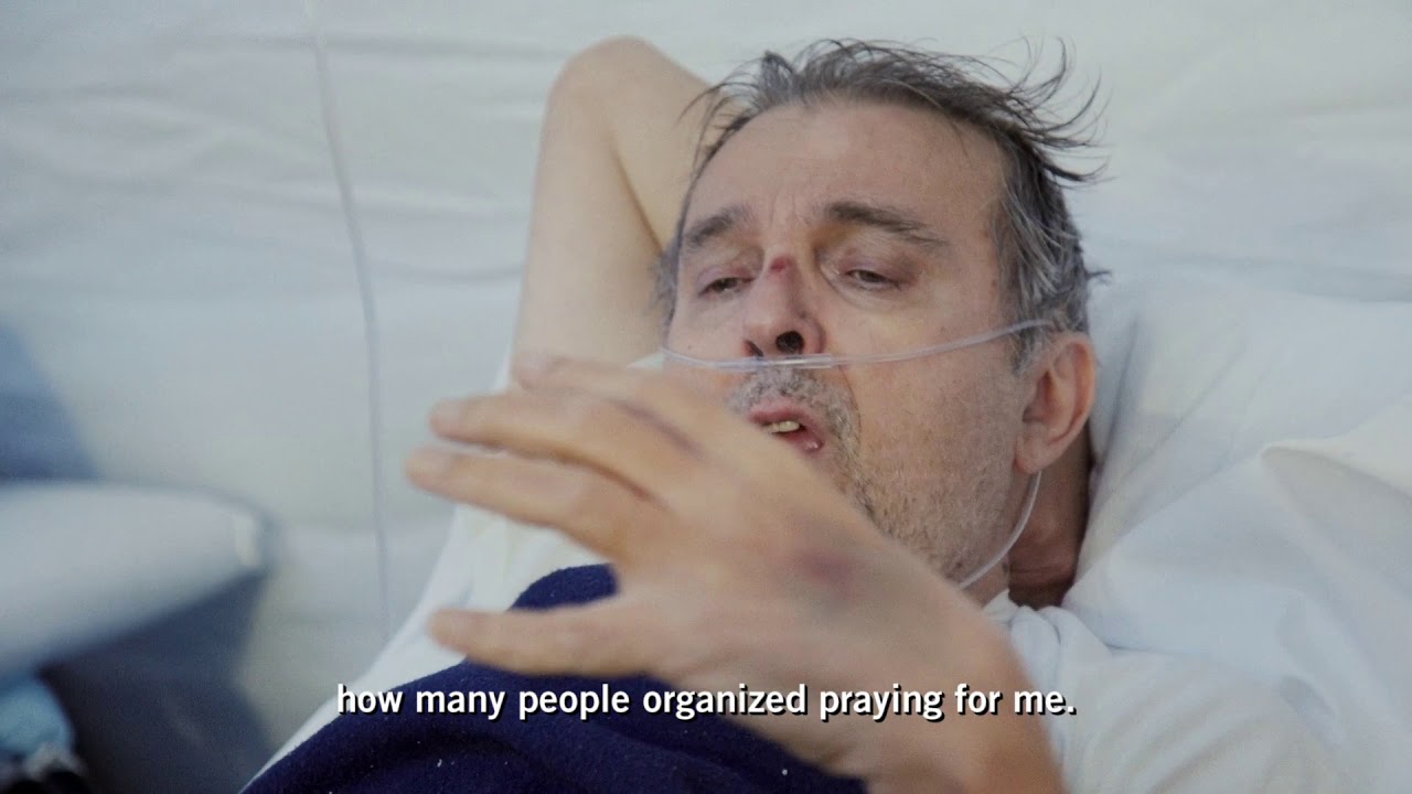 Francesco, mo hospital de campanha da Bolsa do Samaritano em Cremona, Itália