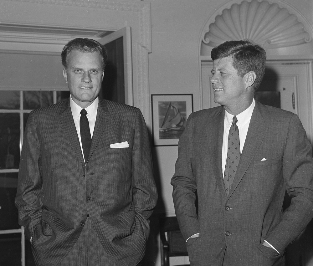 Graham com Kennedy