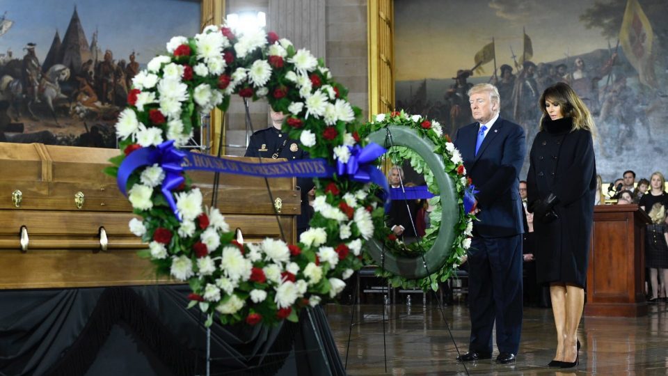 Presidente Donald Trump e esposa, Melanie IMG 9965 960x540