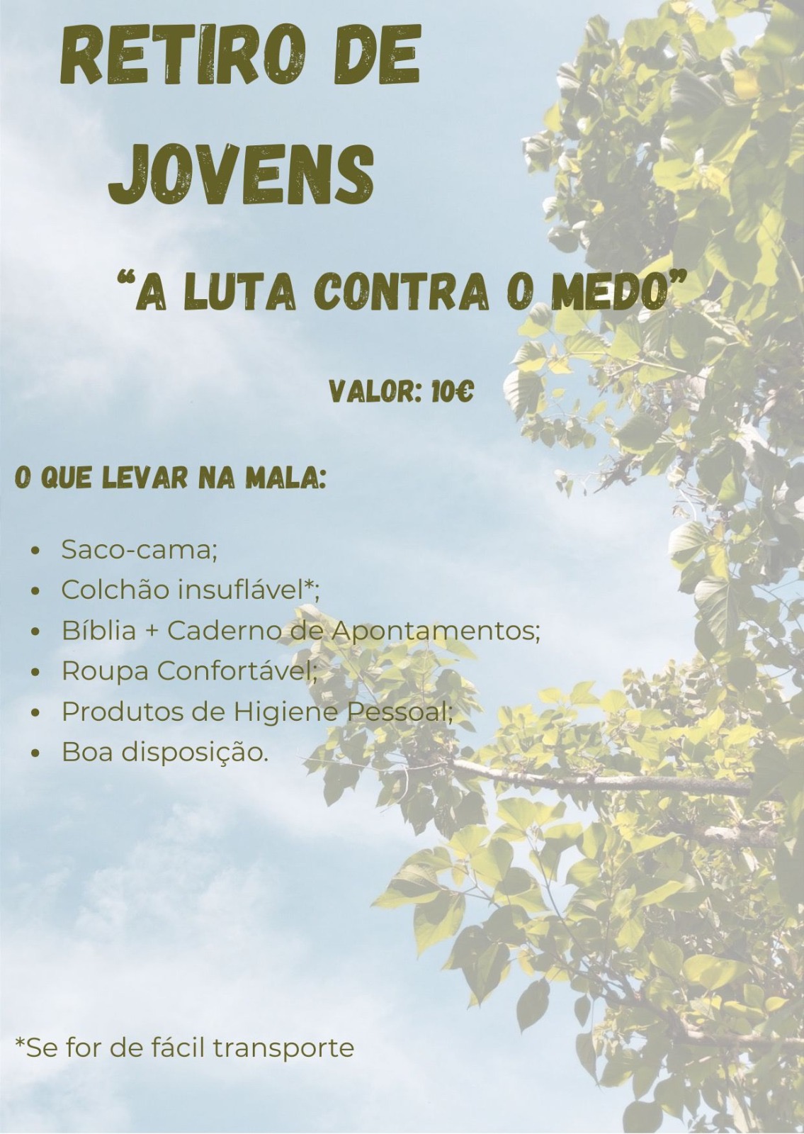 Luta Contra o medo