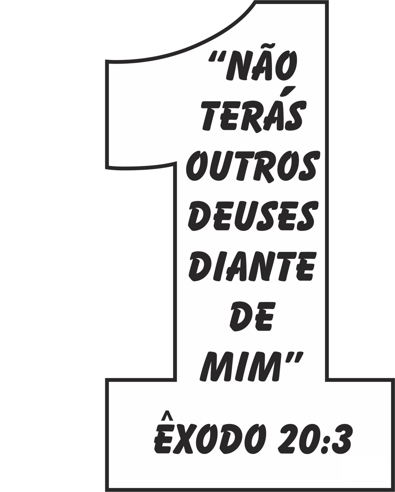O mandamento condensado