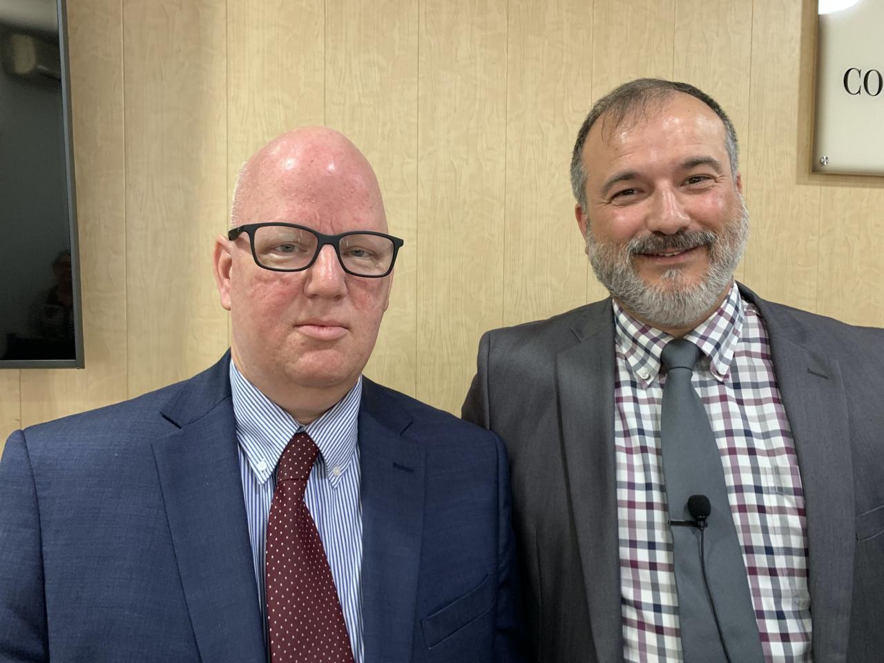 Mark Swaim e Peter Cerqueira