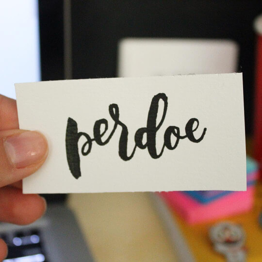 Perdoe, mesmo. Não há alternativa