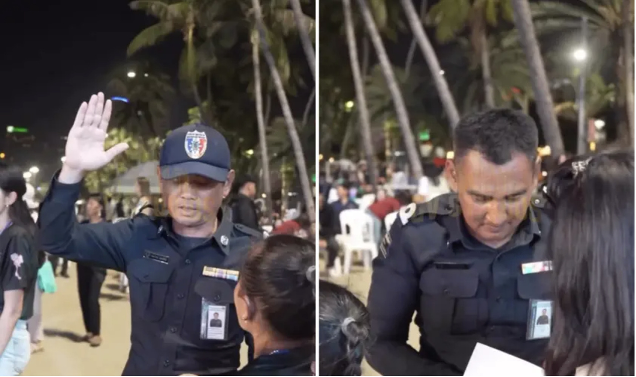 Agentes da polícis convertem se na Tailândia