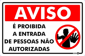 Proibida a entrada