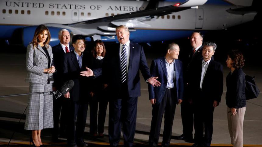 Trump korean missionaries