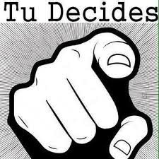 A decisão é tua. Decide bem!