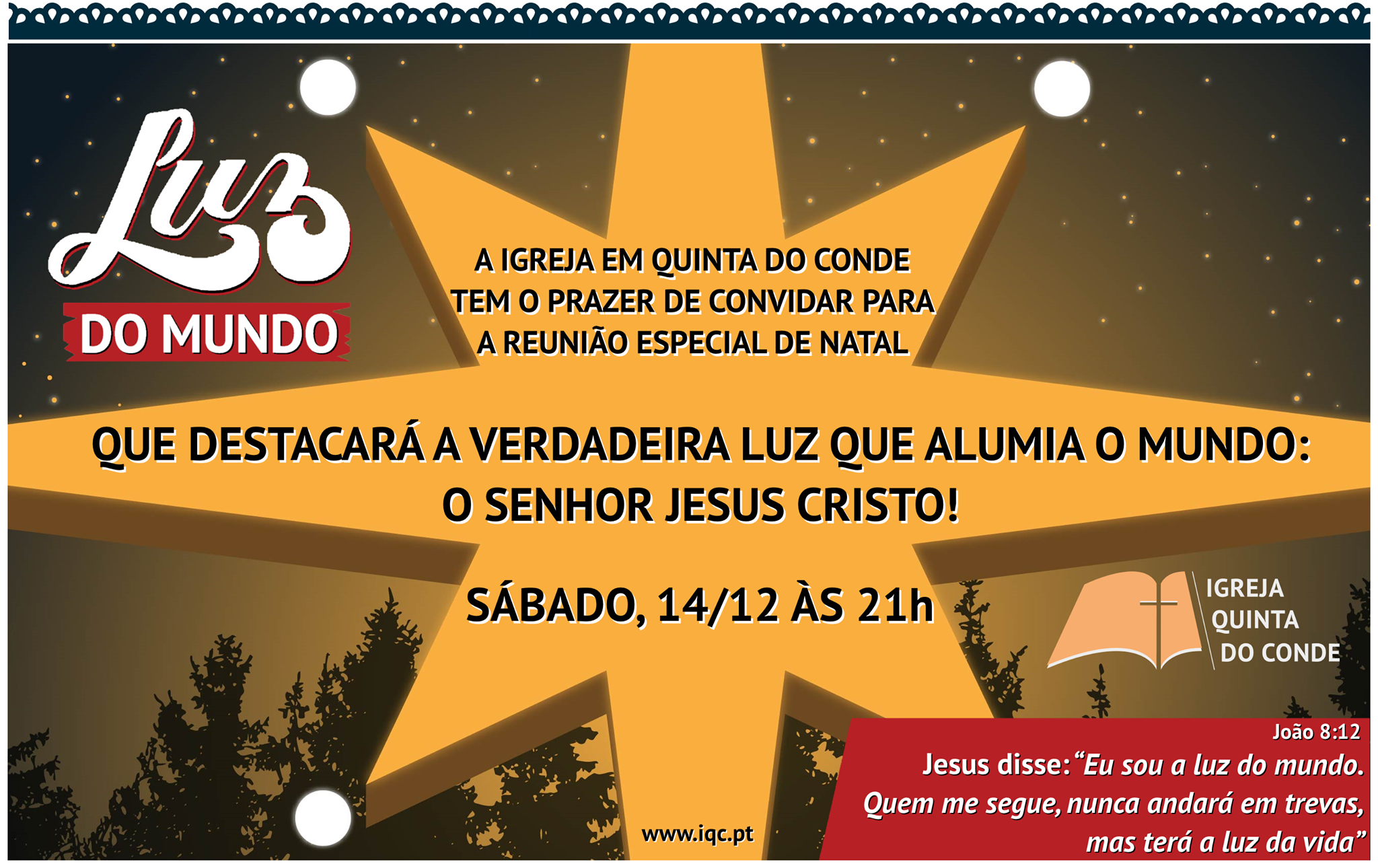 Vem ouvir sobre o verdadeiro significado do Natal