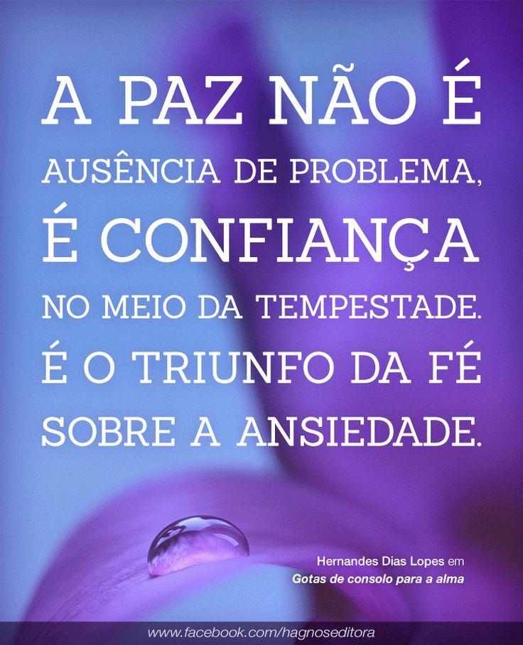 a paz não