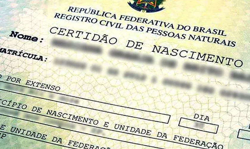 Certidão de nascimento no Brasil