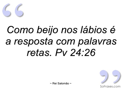 Tenhamos sempre palavras justas
