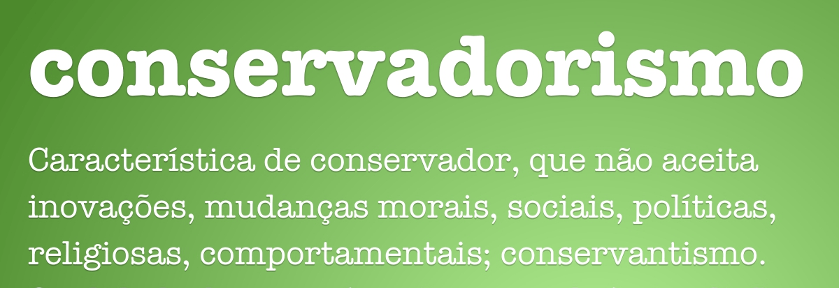 conservadorismo