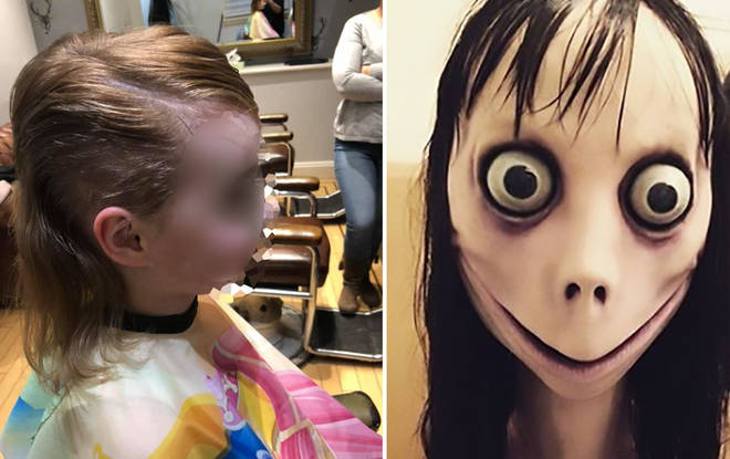 crianças e momo