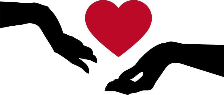 Quem dá só tem a ganhar ... também em saúde hand holding heart clipart