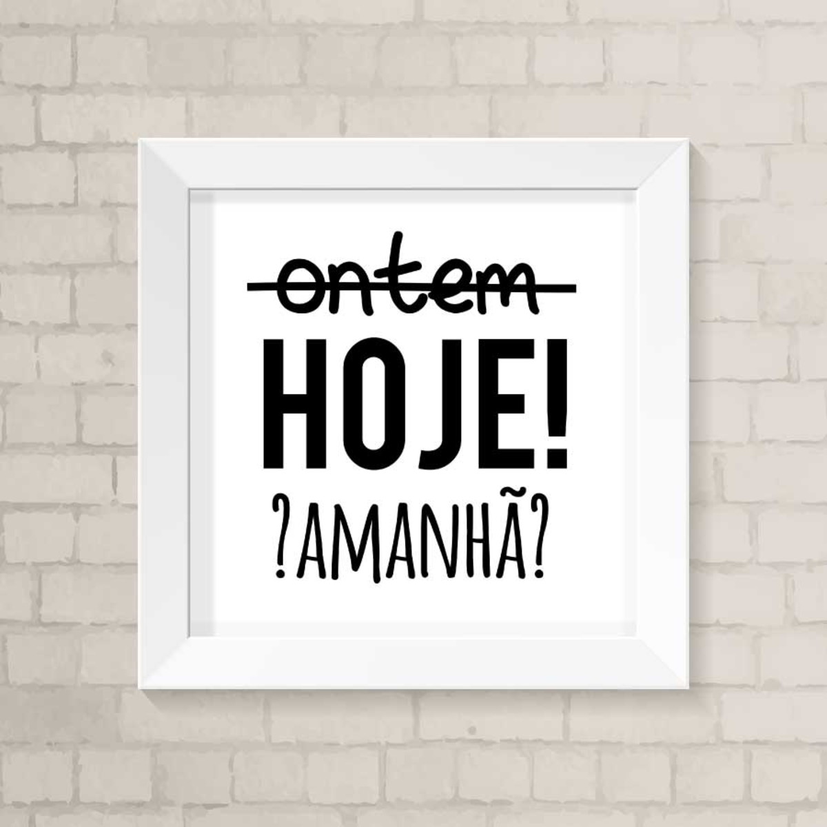 hoje amanha