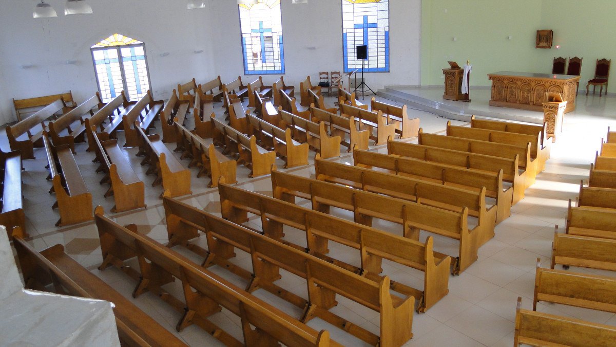 Edifício de culto em S. Paulo, Brasil