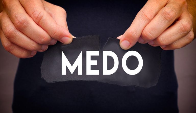 Não tens necessidade de ter medo, nenhum medo medo
