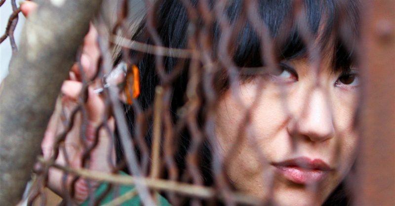 A escravatura sexual é dramática mulher asiatica