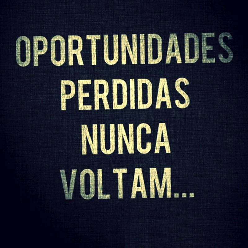 oportunidades perdidas