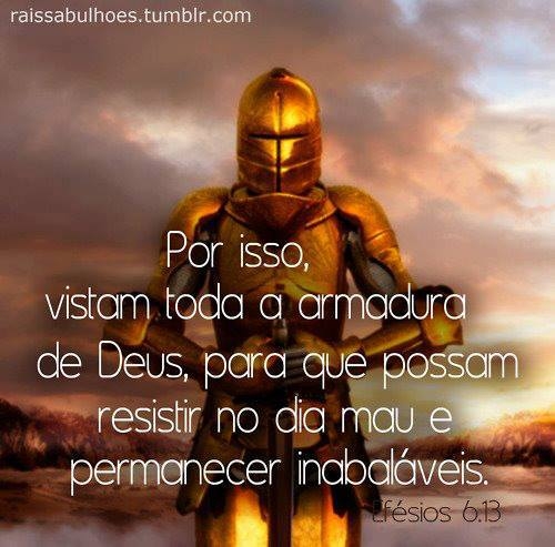 O uso da armadura de Deus é uma grande segurança para o crente