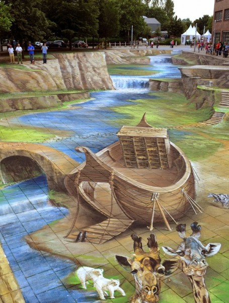 Maior pintura 3D do mundo