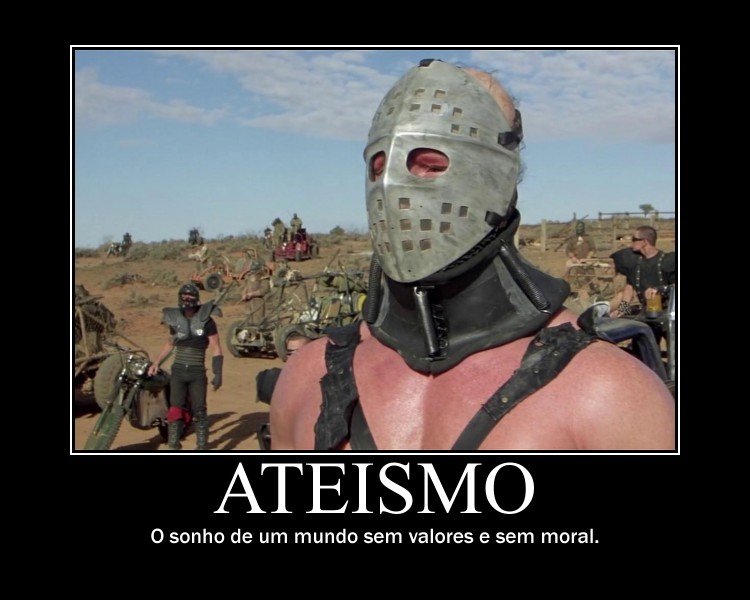 O ateísmo é um mergulho na lama O ateísmo é um mergulho na lama