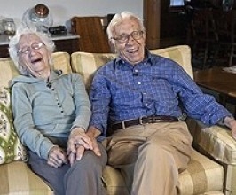 John e Ann Betar - casados há 81 anos