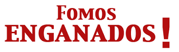 Fomos enganados