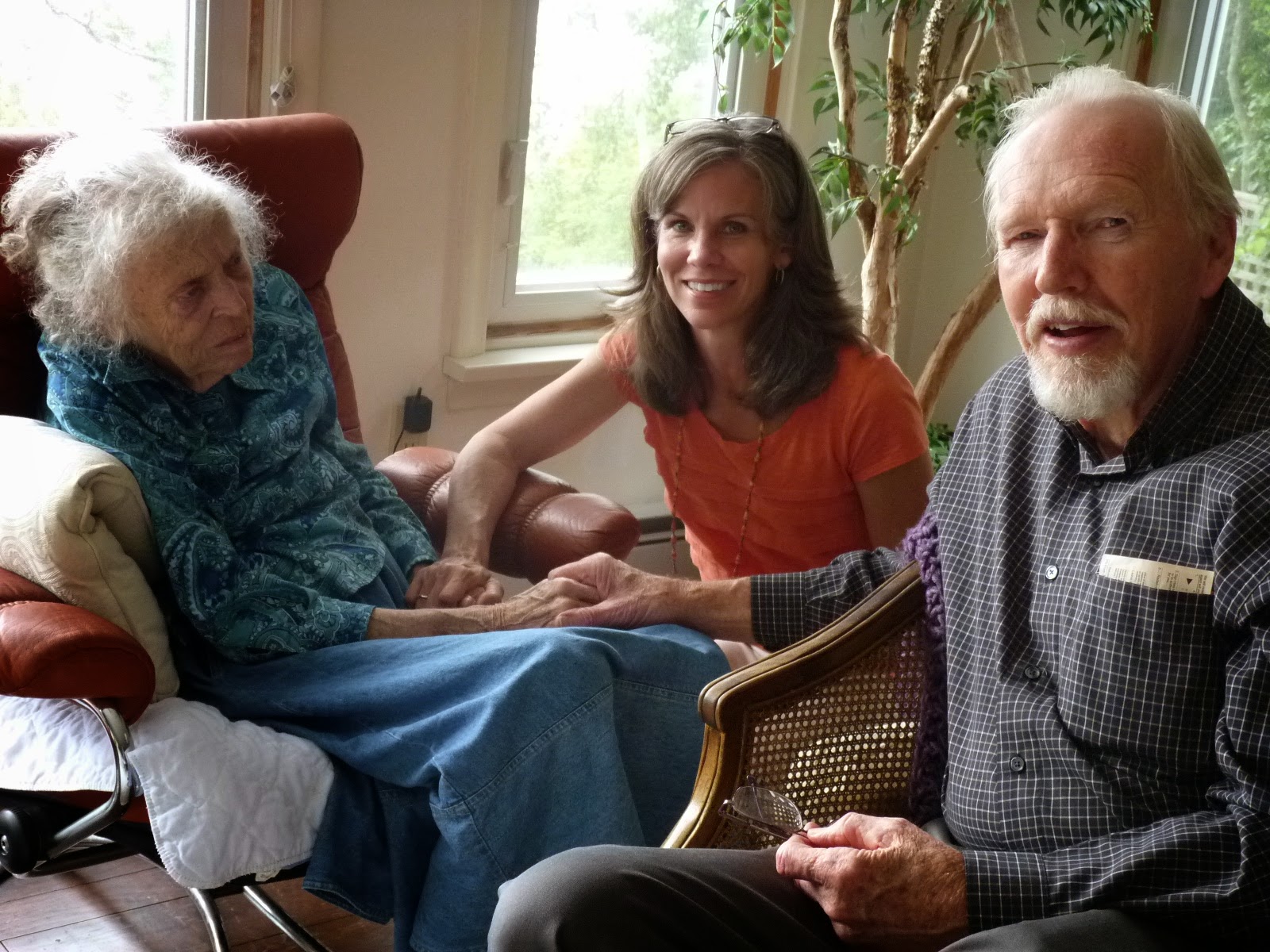 Lars Gren com Elisabeth Elliot num dos seus últimos dias juntos Lars Gren com Elisabeth Elliot num dos seus últimos dias juntos
