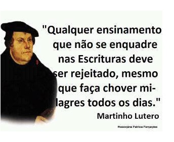 O Sola Scriptura de Martinho Lutero