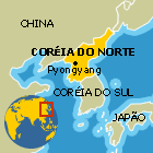 Mapa da Coreia do Norte