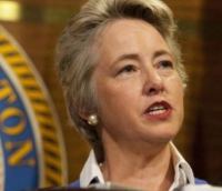 Annise Parker  - Presidente da Câmara de Houston (EUA)
