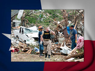 Tornado no Texas, EUA
