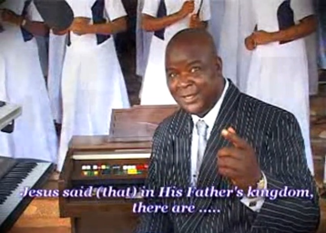 William Onyeabor pregando o Evangelho William Onyeabor pregando o Evangelho
