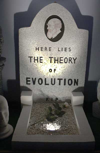 Aqui jaz a teoria da evolução teoria da evolucao